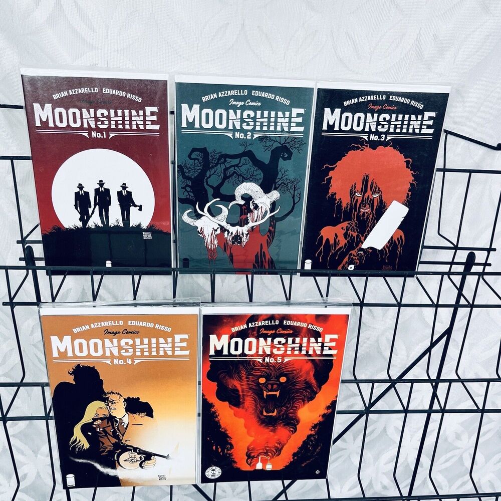 Moonshine‎ 1-5 Lot Eduardo Risso Brian Azzarello Image Comics